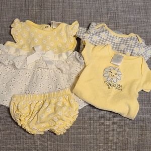 Yellow Baby Girl Bundle